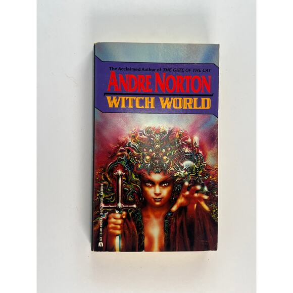 Vintage Science Fiction Paperback - Witch World - Andre Norton - 1986 Ace Book - Picture 1 of 6